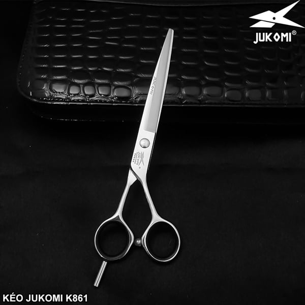 Kéo cắt thẳng Grooming Jukomi K86 tay phải 7.0inches