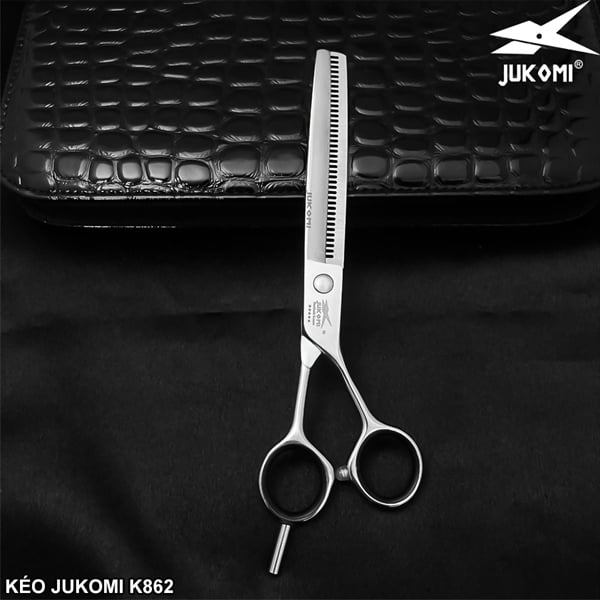 Kéo tỉa mịn Grooming Jukomi K86 tay phải 7.0inches