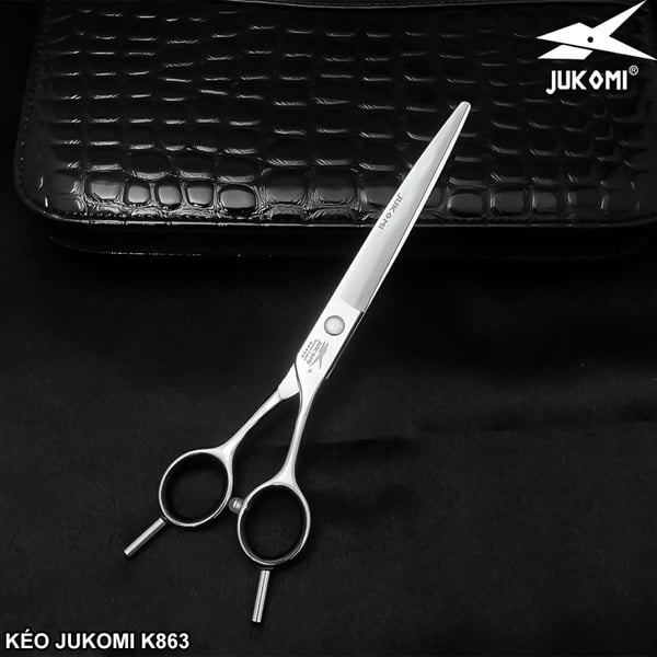 Kéo cắt cong Grooming Jukomi K86 tay phải 7.0inches