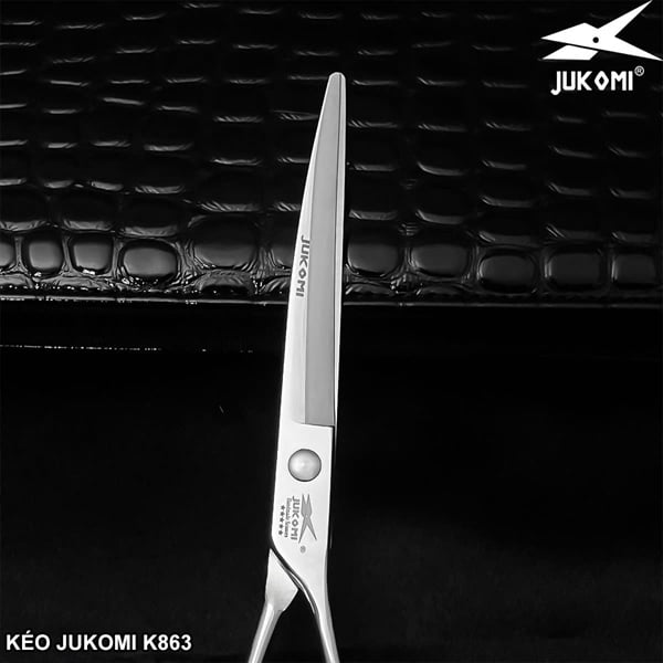Kéo cắt cong Grooming Jukomi K86 tay phải 7.0inches