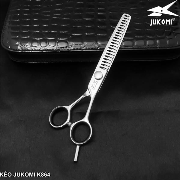 Kéo tỉa đầu búa Grooming Jukomi K86 tay phải 7.0inches