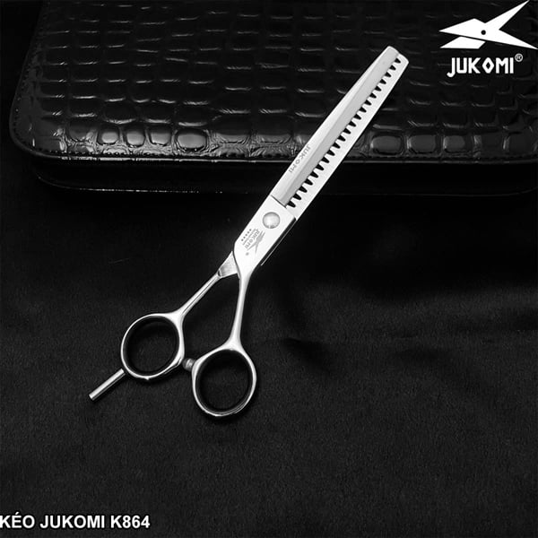 Kéo tỉa đầu búa Grooming Jukomi K86 tay phải 7.0inches