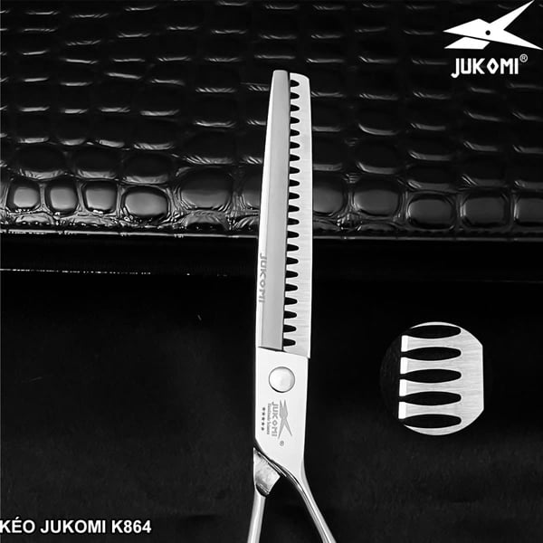 Kéo tỉa đầu búa Grooming Jukomi K86 tay phải 7.0inches