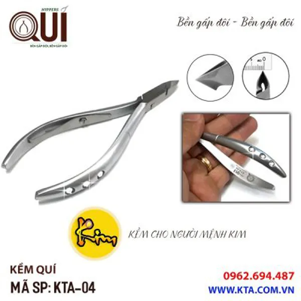 Kềm Quí KTA-04 (Kềm Thạch Anh - Mệnh Kim)