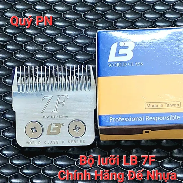 Bộ lưỡi LB 7F Chính Hãng Đế Nhựa