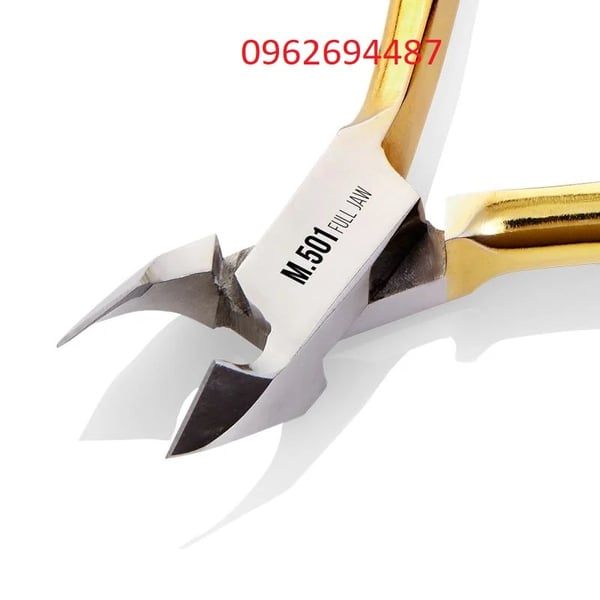Kềm Nghĩa M501 - Kềm Cắt Móng 2 Chống Thép Chuyên Dụng Mạ Vàng