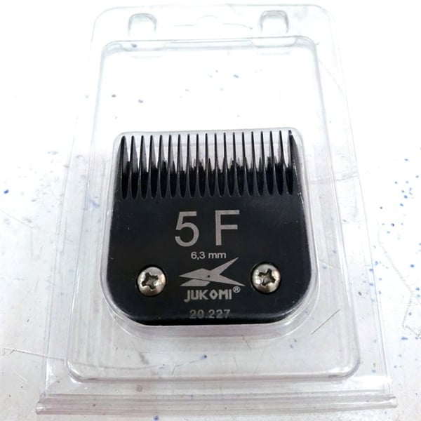 Lưỡi tông đơ thú cưng Jukomi 5F đế sắt DCL (đen)