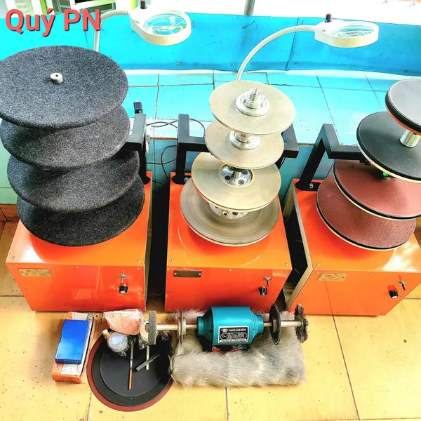 Máy mài kéo tông đơ 12 tầng
