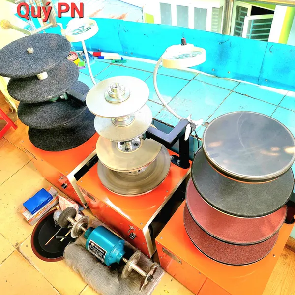 Máy mài kéo tông đơ 12 tầng