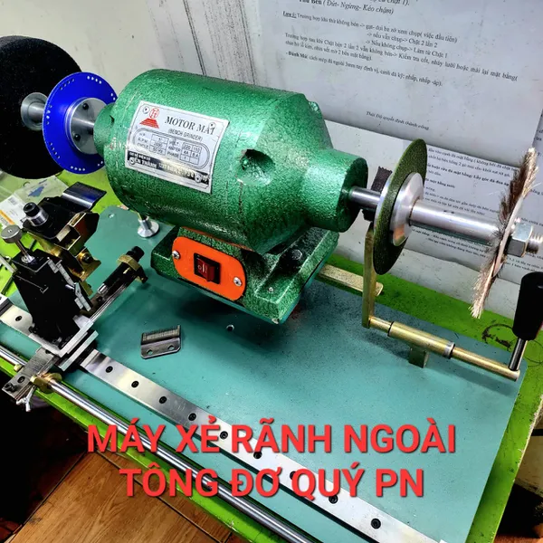 Máy xẻ rãnh ngoài lưỡi tông đơ