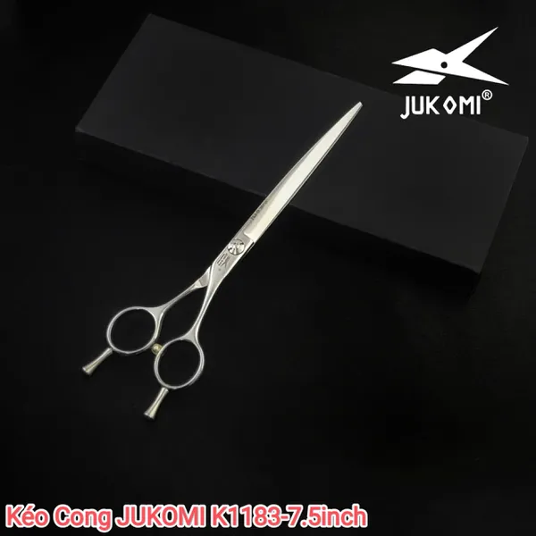 Kéo cong Grooming Jukomi K1183