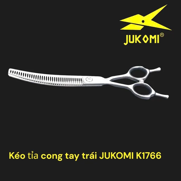 Kéo tỉa cong xương cá răng nhỏ tay trái