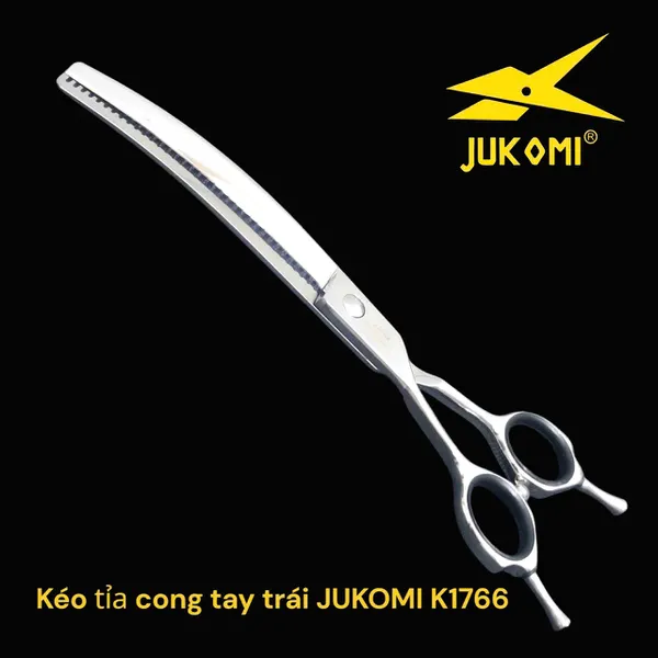 Kéo tỉa cong xương cá răng nhỏ tay trái