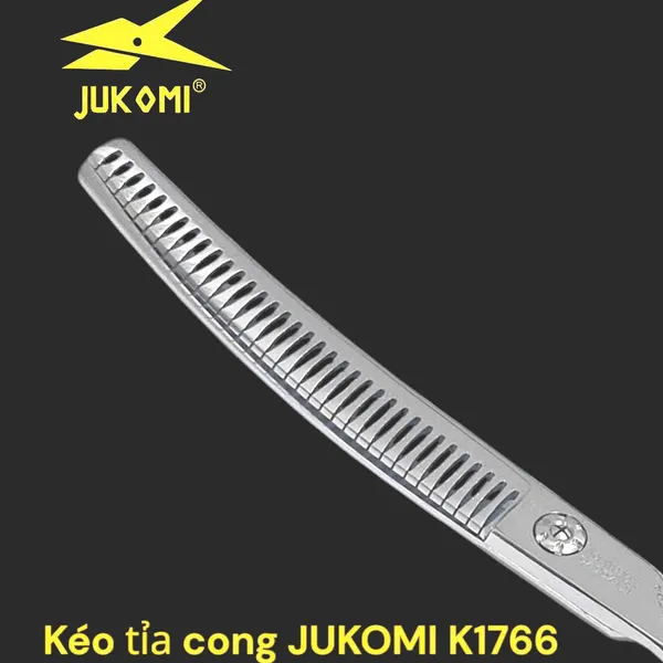 Kéo tỉa cong xương cá răng nhỏ tay trái