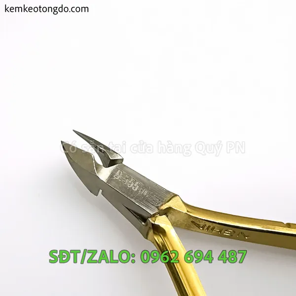 Kềm Nghĩa D555 – Mẫu kềm thép mạ vàng cổ điển