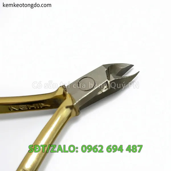 Kềm Nghĩa D555 – Mẫu kềm thép mạ vàng cổ điển