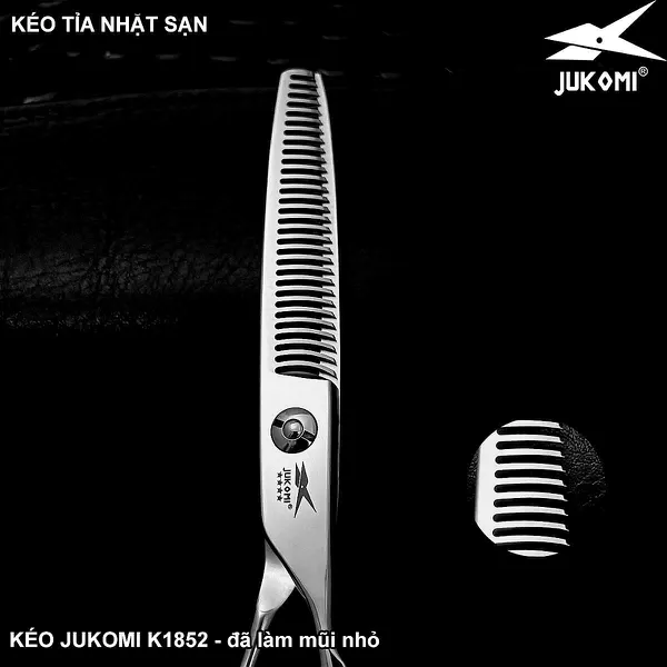 Kéo tỉa tóc nhặt sạn tỉa đa năng Jukomi K1852