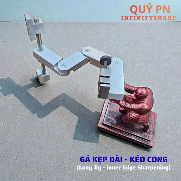 Bộ gá mài kéo cong 