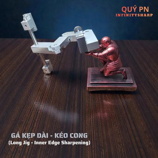 Bộ gá mài kéo cong 