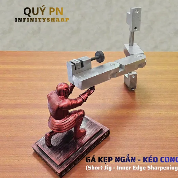 Bộ gá mài kéo cong 