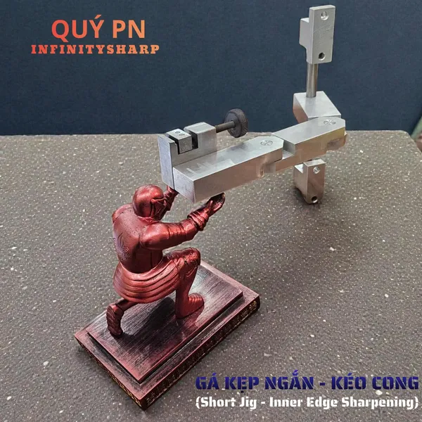 Bộ gá mài kéo cong 