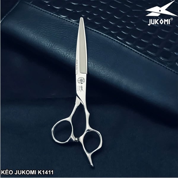 Kéo cắt tóc Jukomi K141 tay phải 6.35 inches (VG10, cắt ziczac)