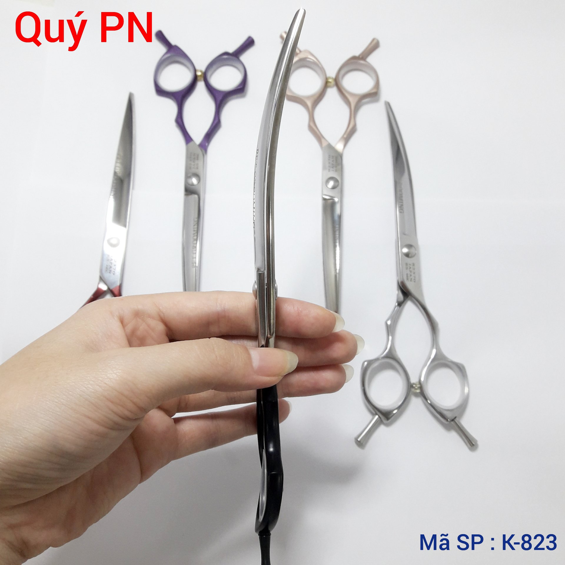 Kéo cong Pet Scissors 7 inches K823