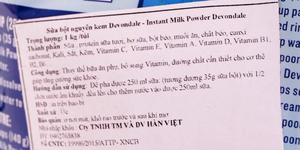Tìm hiểu về nhãn phụ sữa