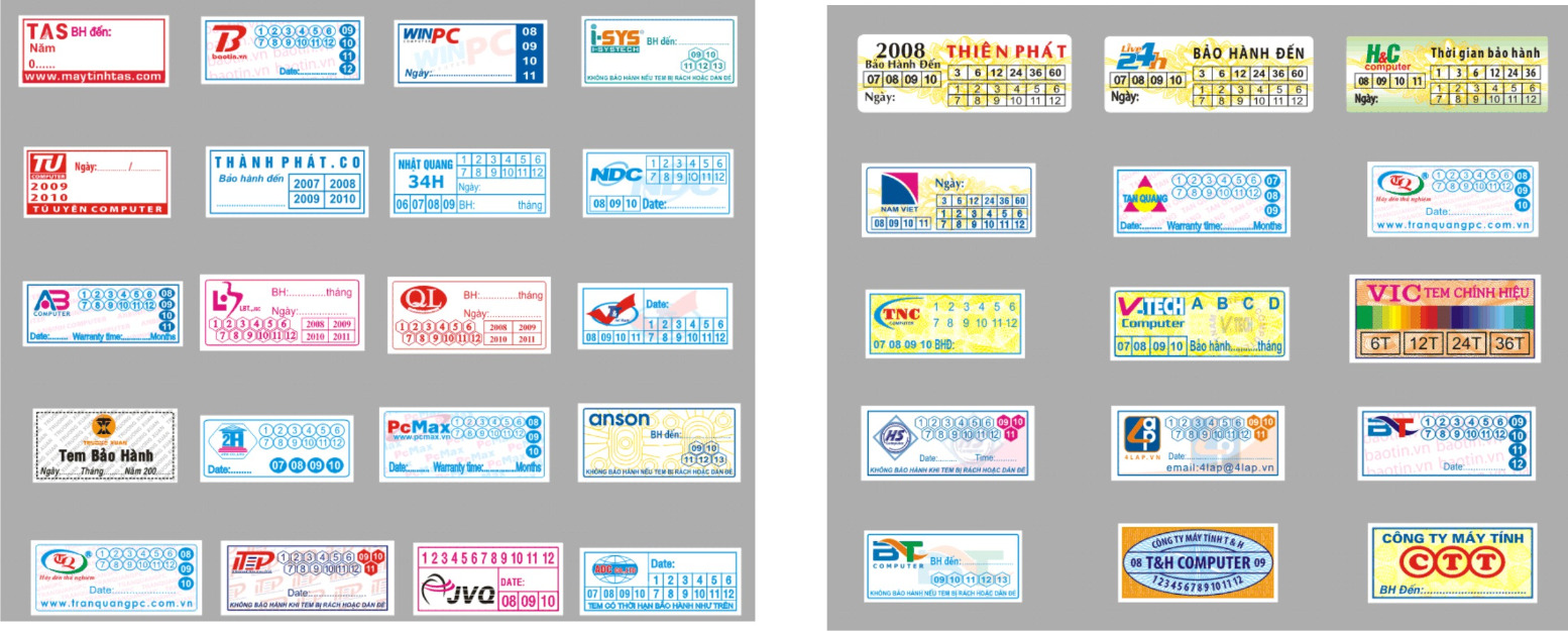 Top mẫu tem niêm phong nỗi bật nhất Top mẫu tem niêm phong nỗi bật nhất