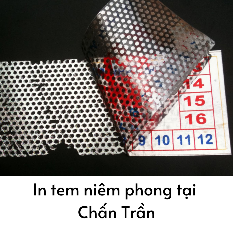 In tem niêm phong giá tốt In tem niêm phong giá tốt