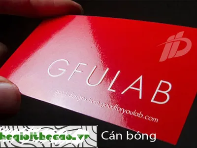 So sánh cán màng bóng và cán màng mờ