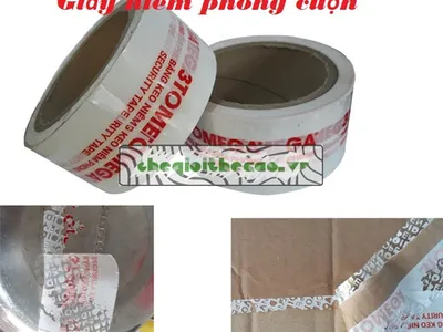 Những đặc điểm nổi bật của giấy niêm phong dạng cuộn