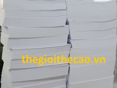 Đơn hàng thẻ cào khuyến mãi chờ thành phẩm.