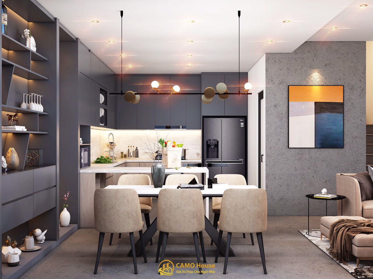 biệt thự 3 tầng long biên