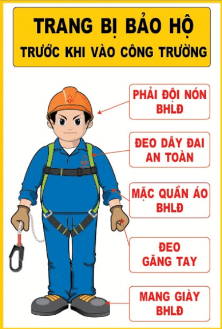 8 điều chú ý trong bảo hộ lao động khi thi công công trình xây dựng dân dụng