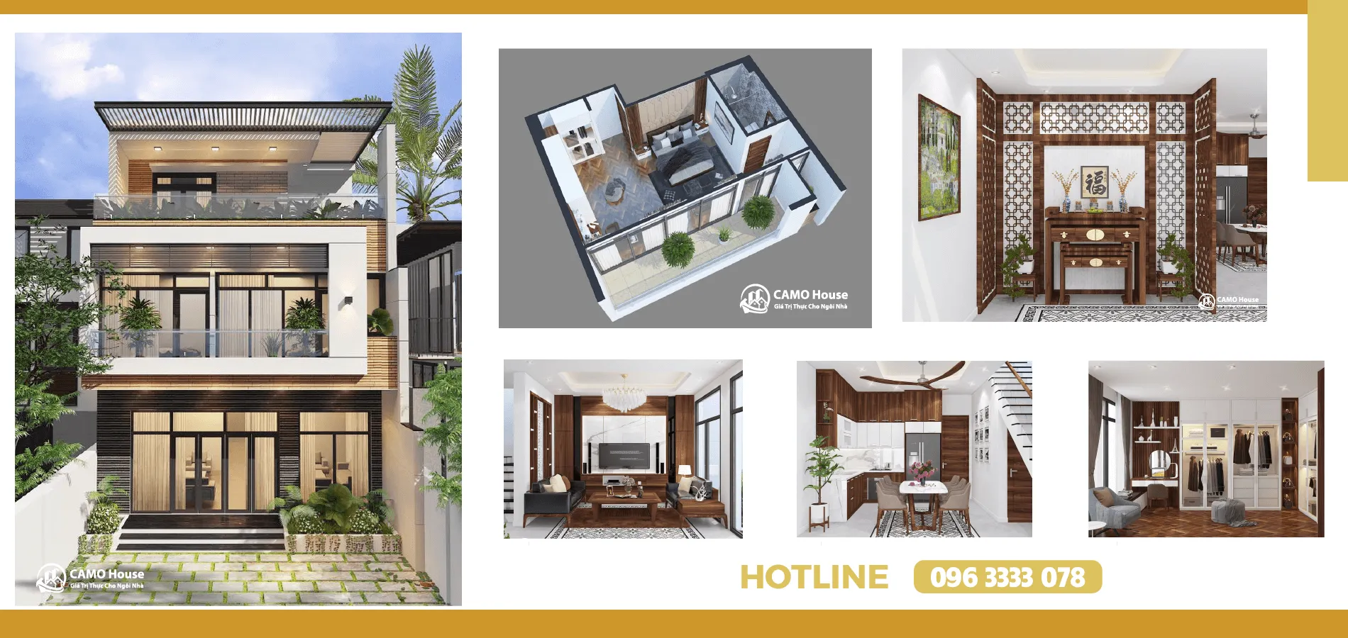 Xây mới cải tạo biệt thự nhà phố