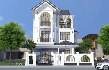 Biệt thự 3 tầng Đại Lộc Land - Khu đô thị Thanh Hà