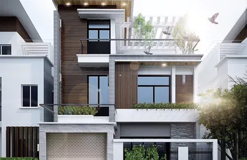Cải tạo nhà ống 2 tầng 75m2 hiện đại và thông thoáng