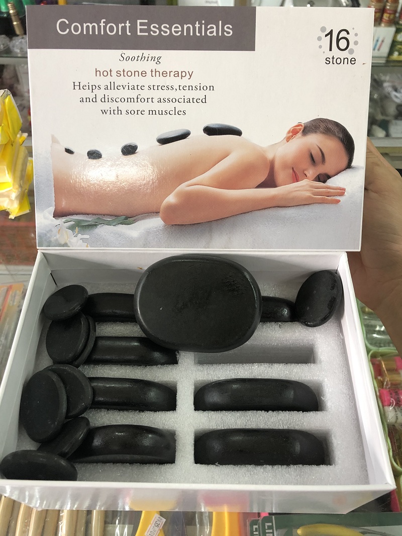 ĐÁ MASSAGE NÚI LỬA OVAL ĐÁ MASSAGE NÚI LỬA OVAL