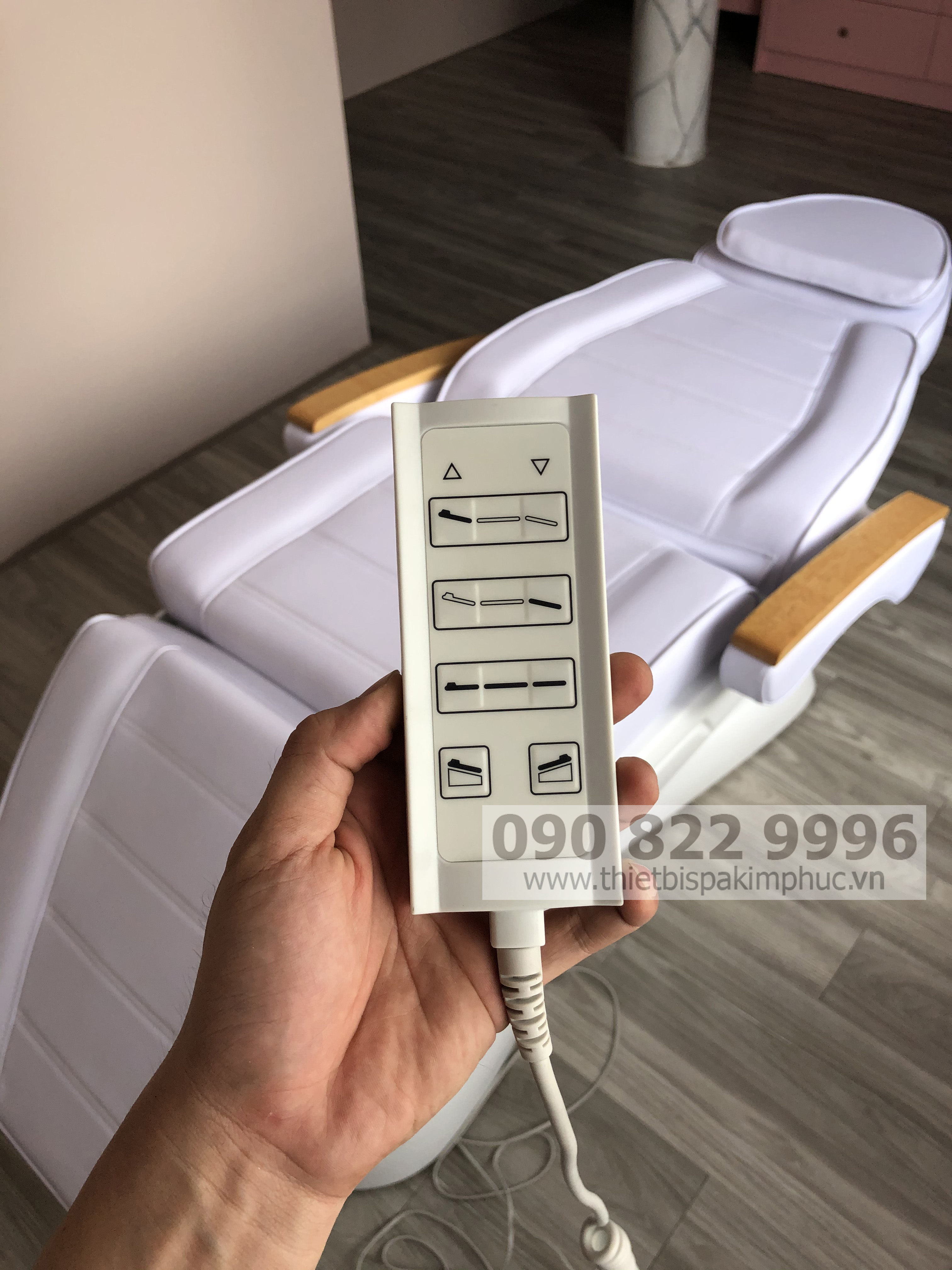 Ghế Phun Xăm Thẩm Mỹ Chỉnh Điện 4 Motor KP-8304 Ghế Phun Xăm Thẩm Mỹ Chỉnh Điện 4 Motor KP-8304