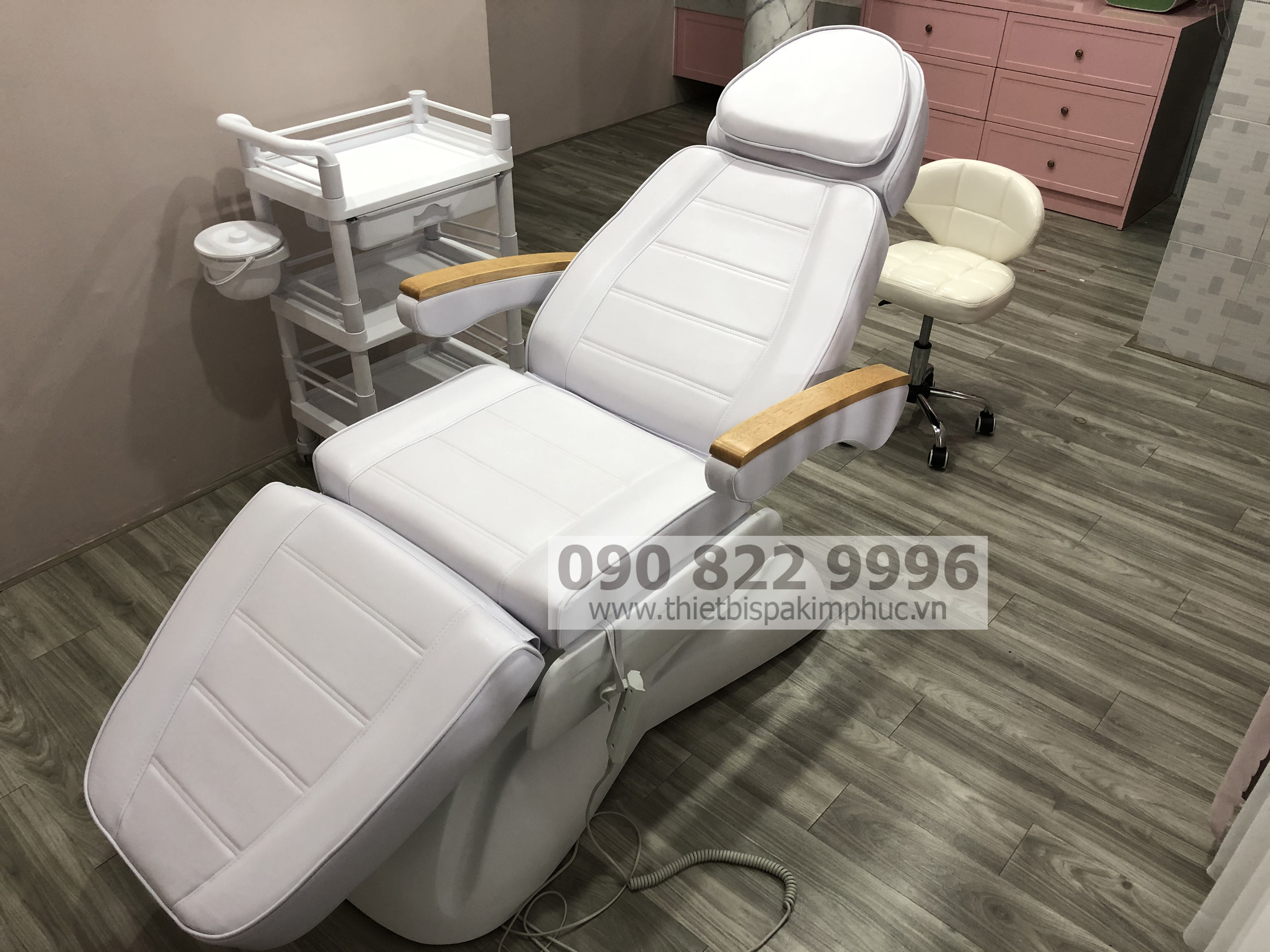 Ghế Phun Xăm Thẩm Mỹ Chỉnh Điện 4 Motor KP-8304 Ghế Phun Xăm Thẩm Mỹ Chỉnh Điện 4 Motor KP-8304