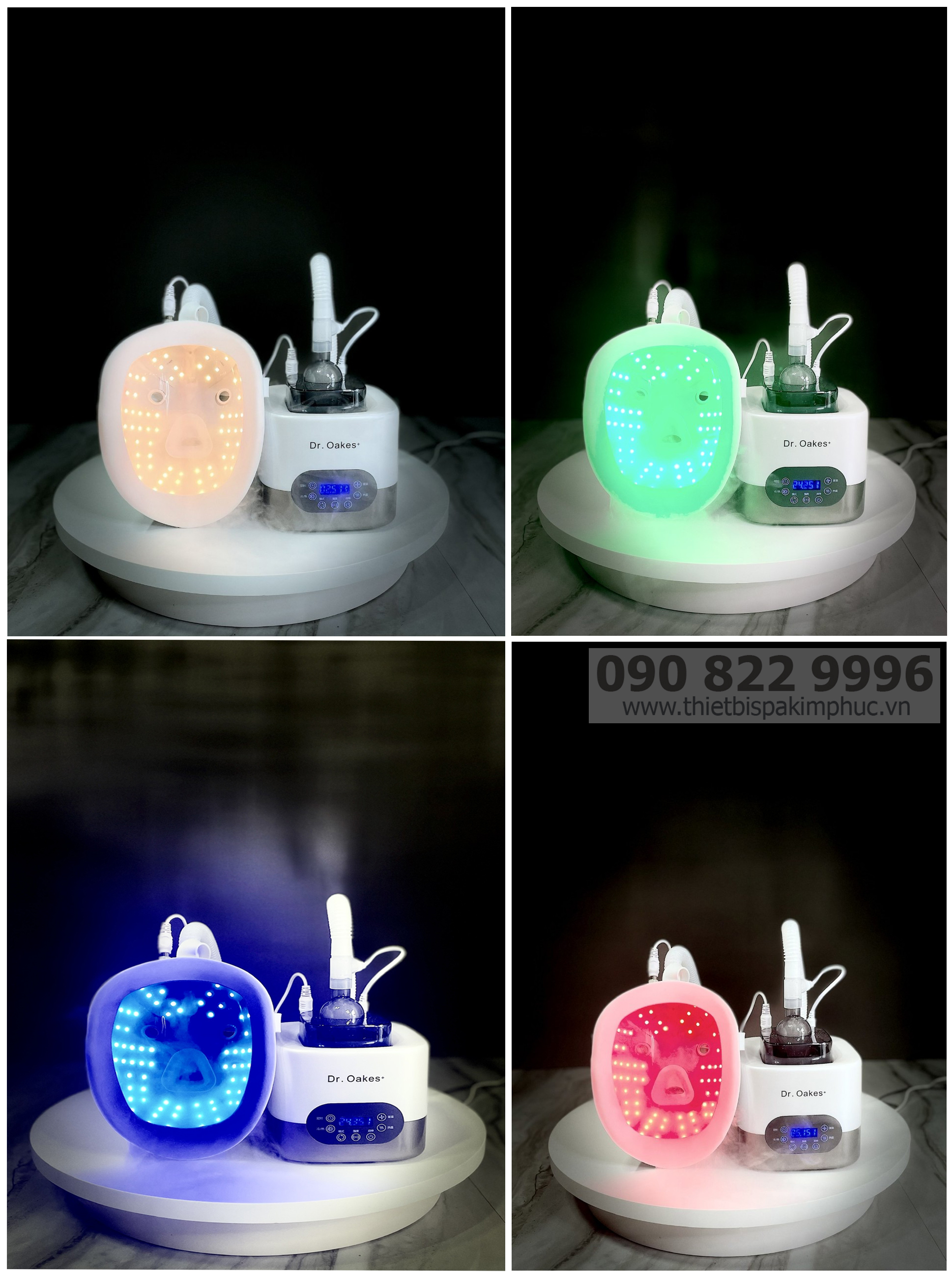 Mặt Nạ Ánh Sáng Sinh Học Phun Sương Dr OAKES Mặt Nạ Ánh Sáng Sinh Học Phun Sương Dr OAKES