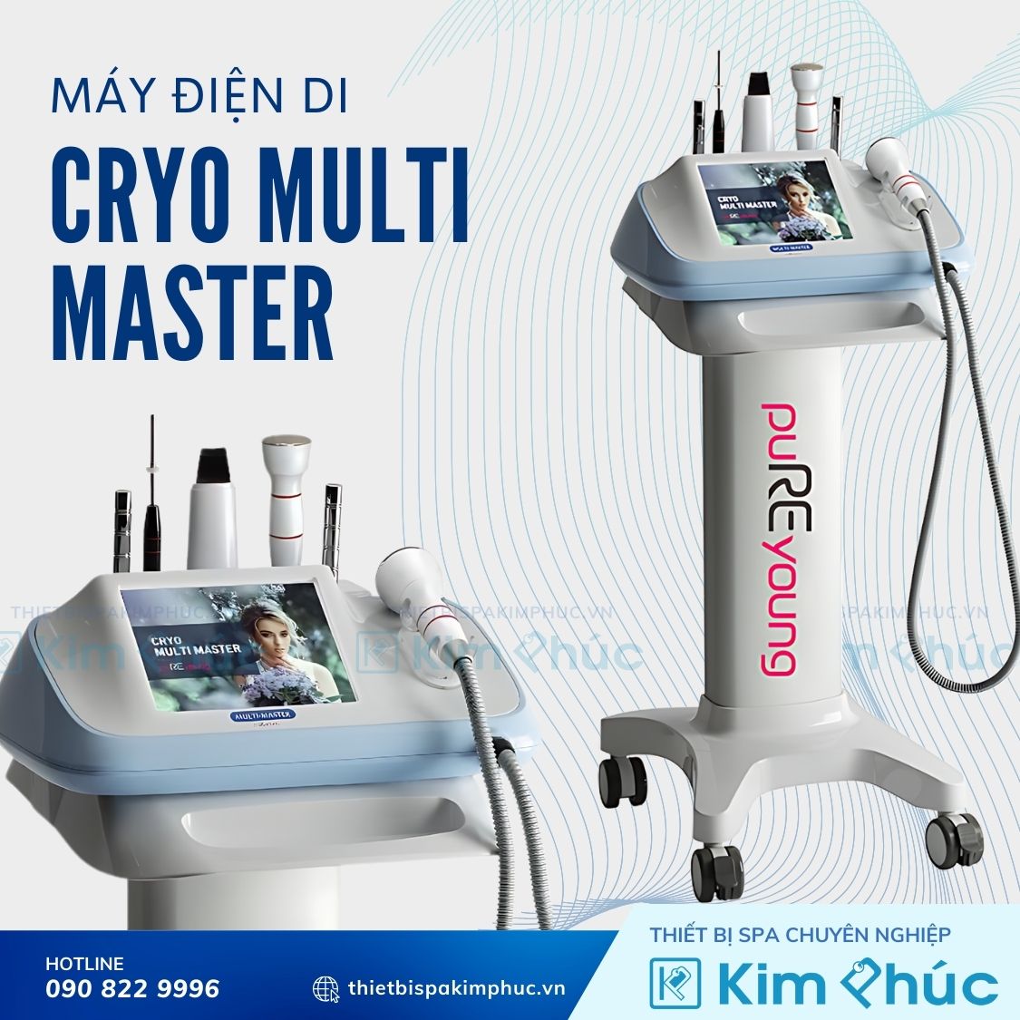 Máy điện di Cryo Multi Master