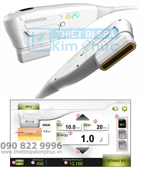 Máy HIFU nâng cơ mặt ELFU Máy HIFU nâng cơ mặt ELFU