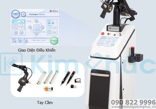 Máy Laser CO2 Fractional Pentagon Máy Laser CO2 Fractional Pentagon