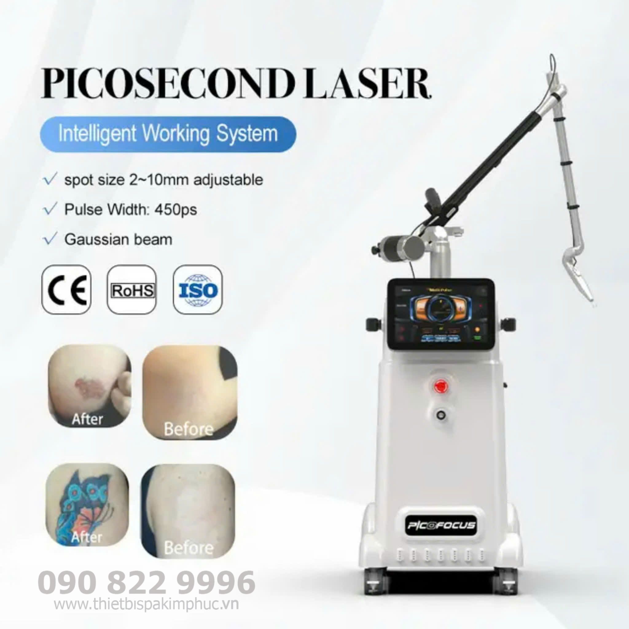 Máy Laser Pico second Focus Máy Laser Pico second Focus