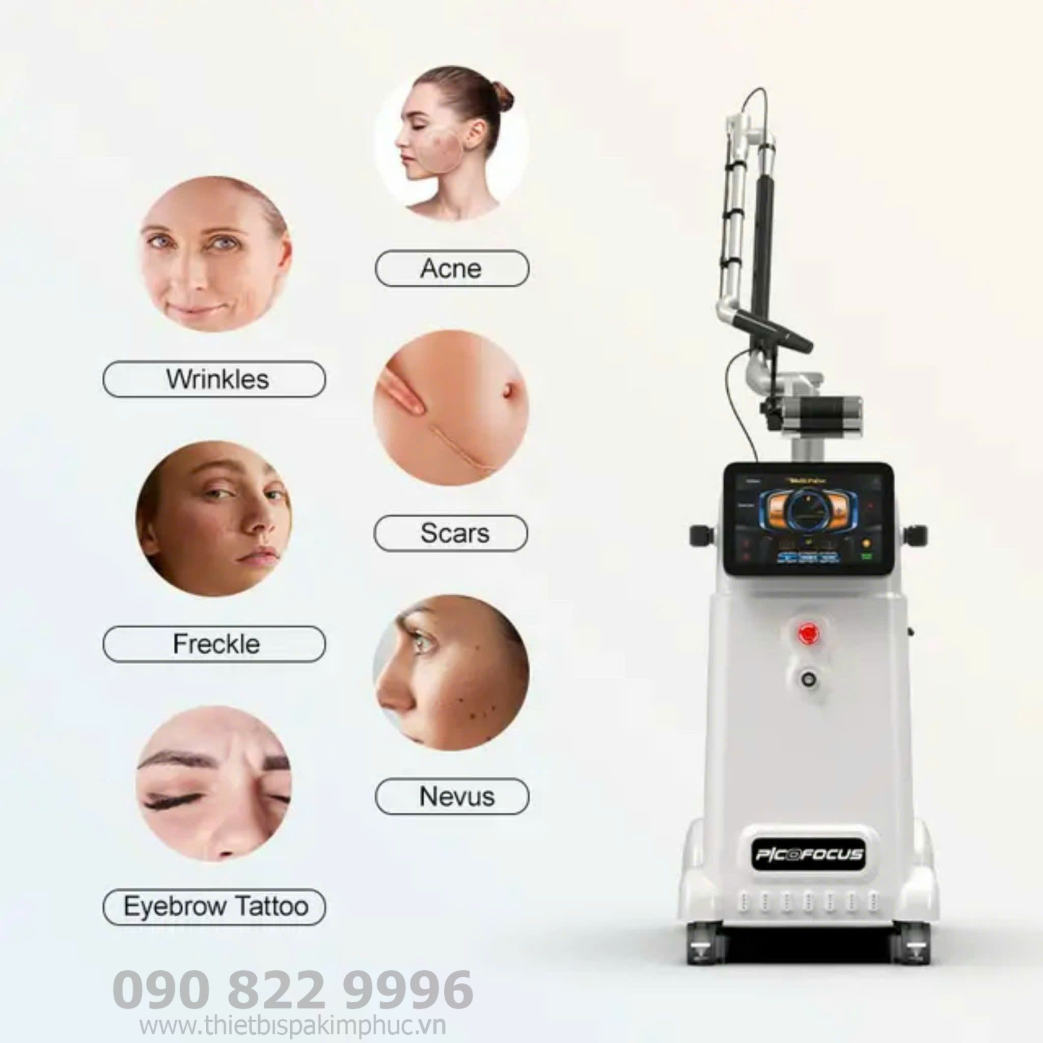 Máy Laser Pico second Focus Máy Laser Pico second Focus