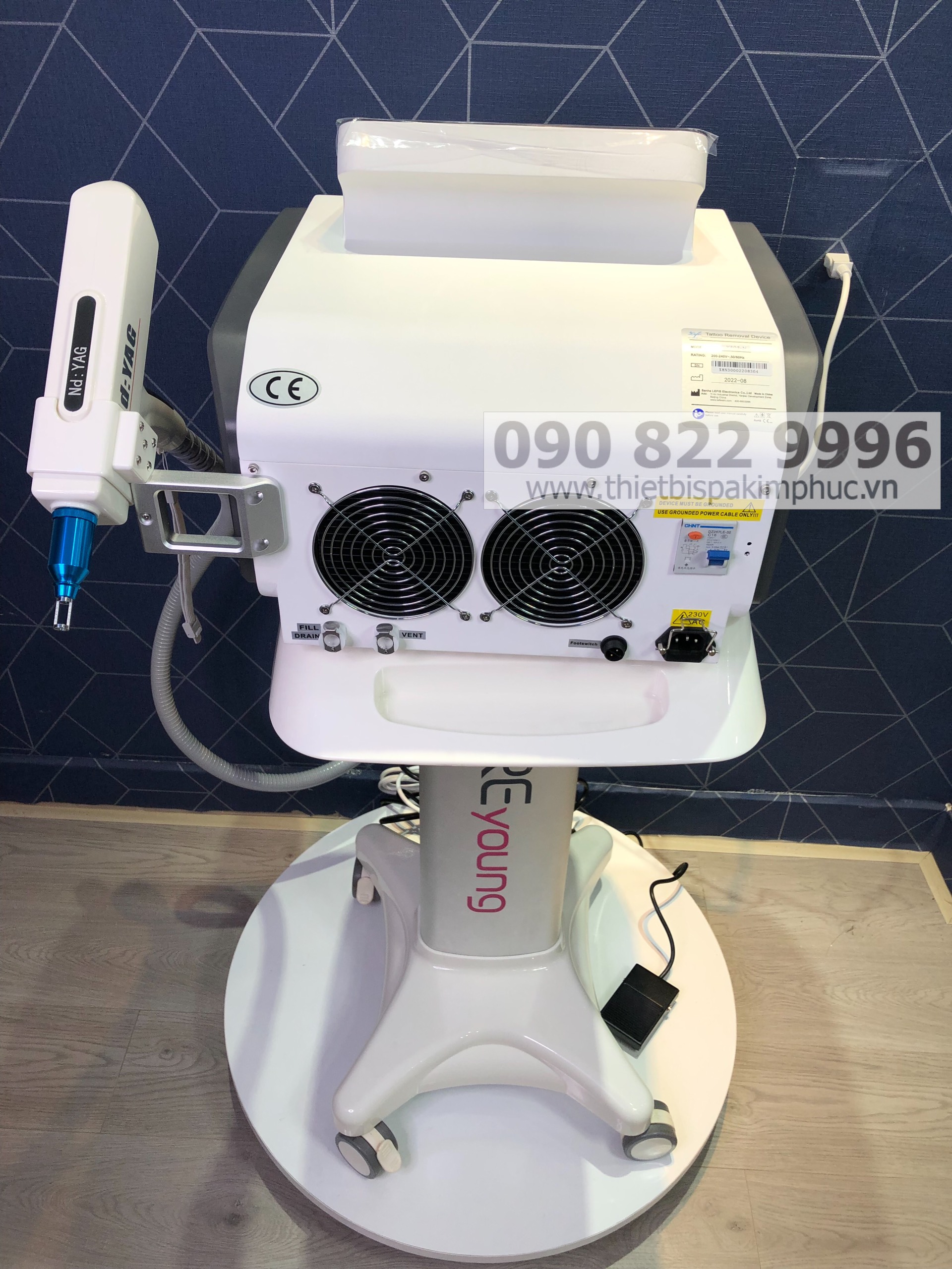 Máy Laser Xóa Xăm X808N Máy Laser Xóa Xăm X808N