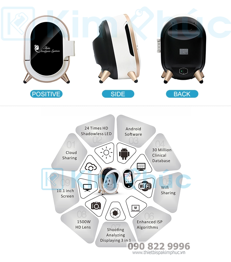 Máy Phân Tích Da Max Skin M9 Máy Phân Tích Da Max Skin M9