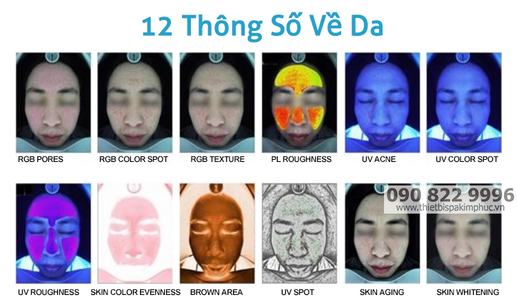 Máy Phân Tích Da Max Skin M9 Máy Phân Tích Da Max Skin M9